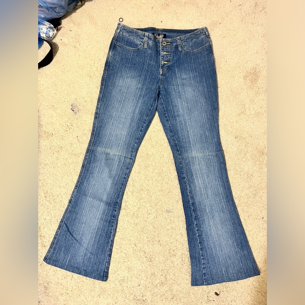 Angels low rise flared jeans y2k vintage